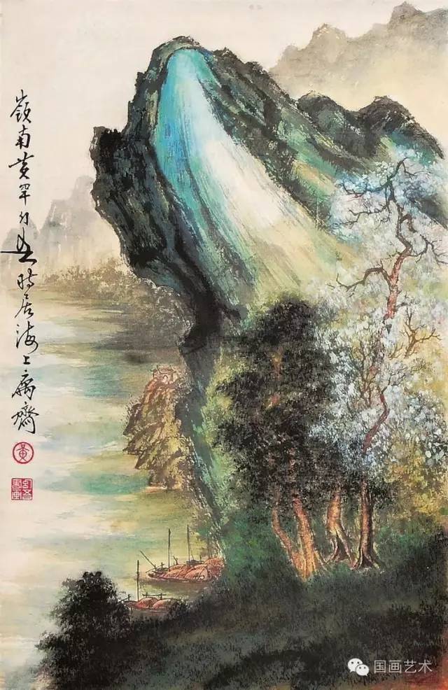 清新秀丽,大师黄幻吾山水画作雅赏