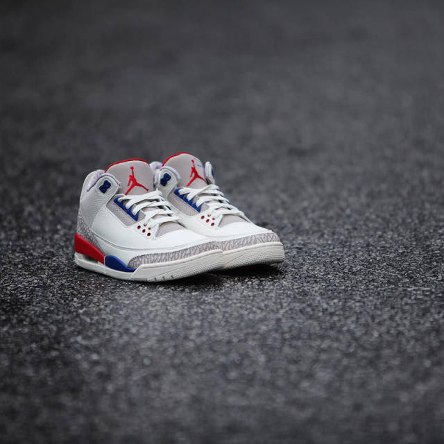 乔丹美国配色air jordan 3 "international flight" 实物图鉴赏