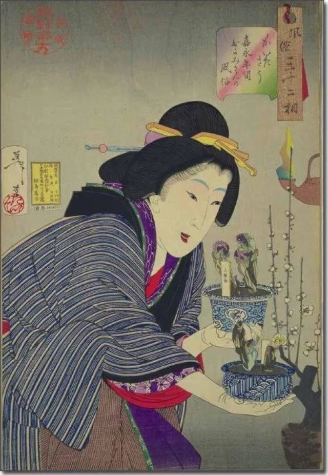 一个忧郁狂,用三十二幅风俗画,画尽日本女人的柔媚