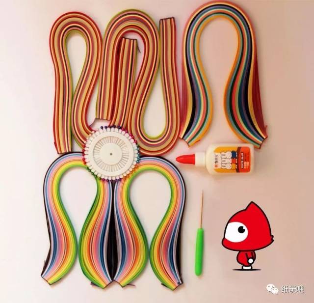 手工diy丨用衍纸描绘一副祖国地图,快来get一下