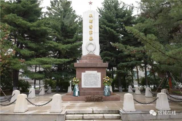 阴沉的天空夹杂着绵绵细雨,哈尔滨烈士陵园一片肃穆.