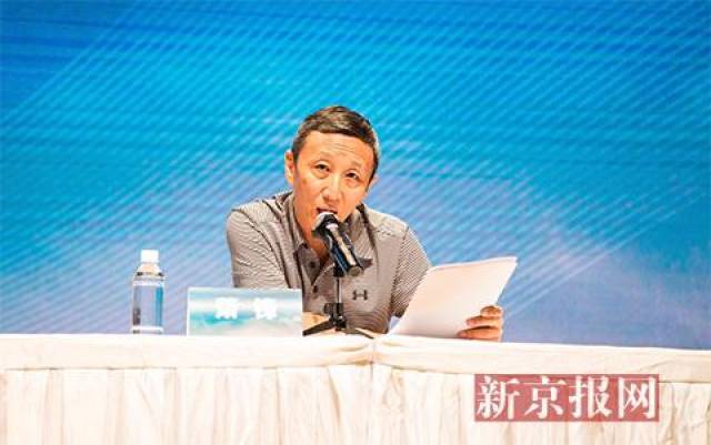 大轰炸《大轰炸》导演萧锋回应网络传言.新京报记者 郭延冰 摄