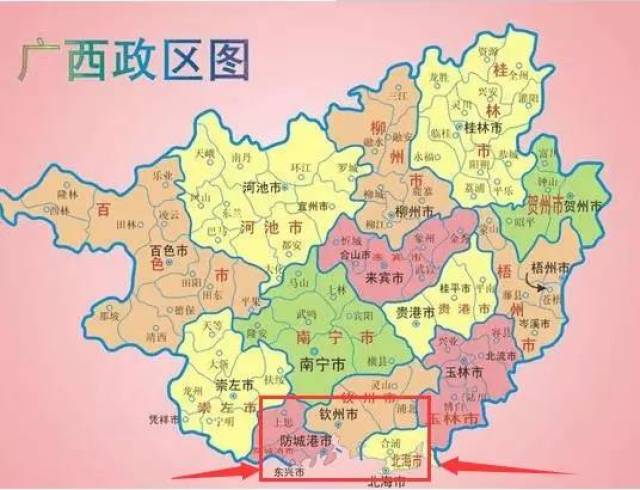 广西北部湾城市综合评分,哪个城市更值得投资呢