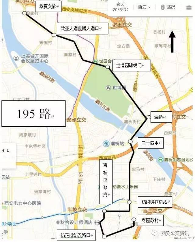 经文景路,凤城八路,太华北路红旗路,北辰大道,欧亚大道,浐河东路,金桥