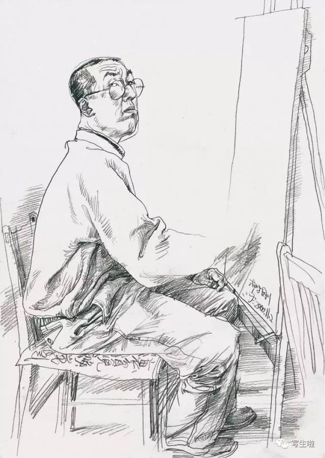 对我影响最大的首先是西方古典大师的短期素描,从学画到现在一直是