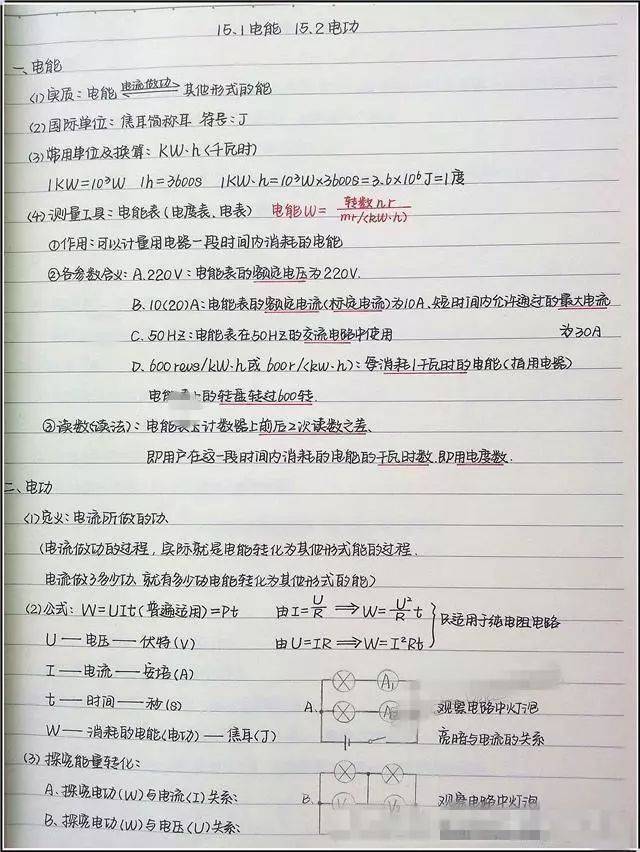 学霸的笔记宝典曝光,初中生要这样做笔记!