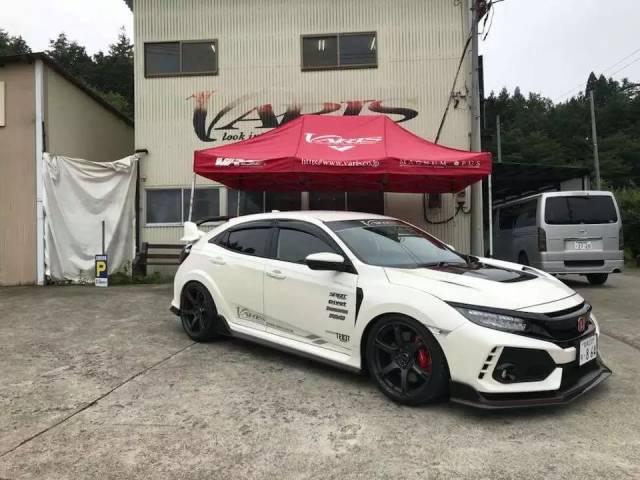 本田思域type r fk8轮毂改装鉴赏