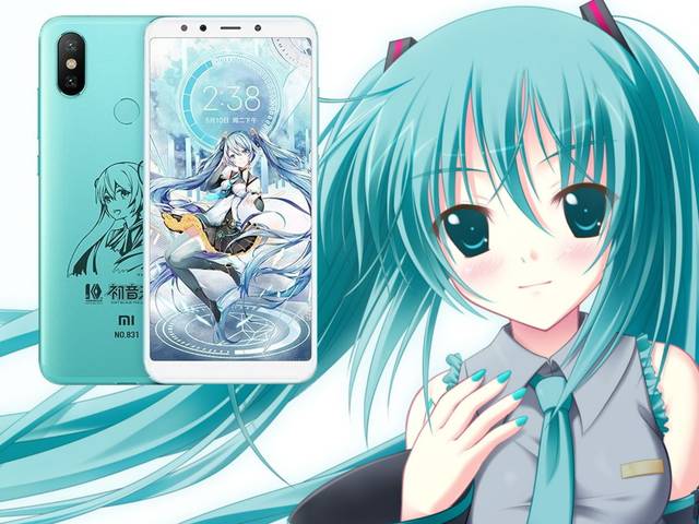 小米mi 6x初音未来版,十分卡哇伊的可爱手机!