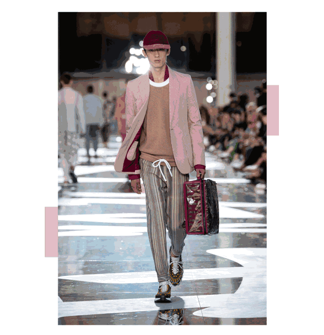 杰尼亚 2019夏季时装秀丨无重廓形 自由放飞