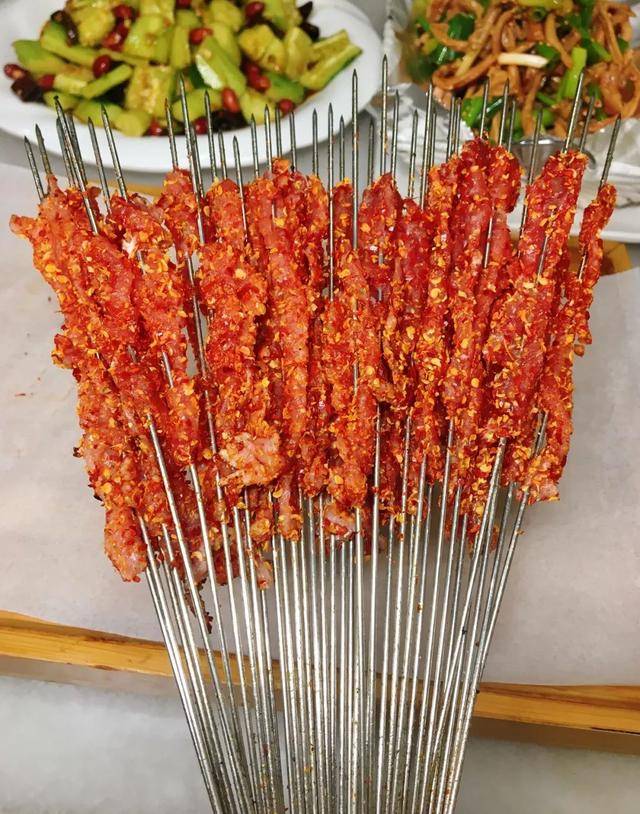 三分熟,肉筋,炒实蛋,长春世光路二飞德惠烧烤好吃有秘密