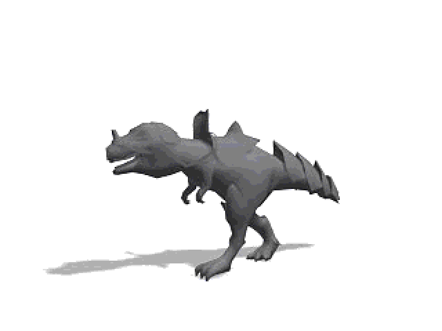 动物 恐龙 320_240 gif 动态图 动图