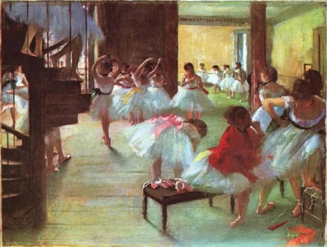 赏画· edgar degas | 只有他知道如何pick舞台上的少女之光