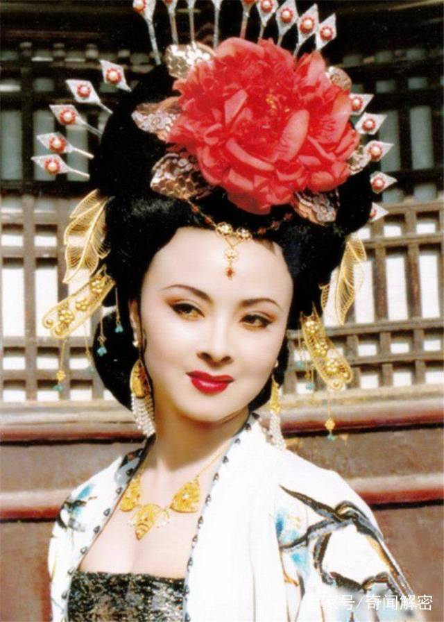 1990年《唐明皇》,林芳兵版杨贵妃,是最符合历史上对杨贵妃的形象