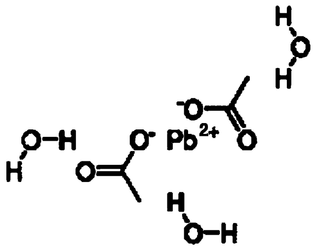 醋酸铅分子结构