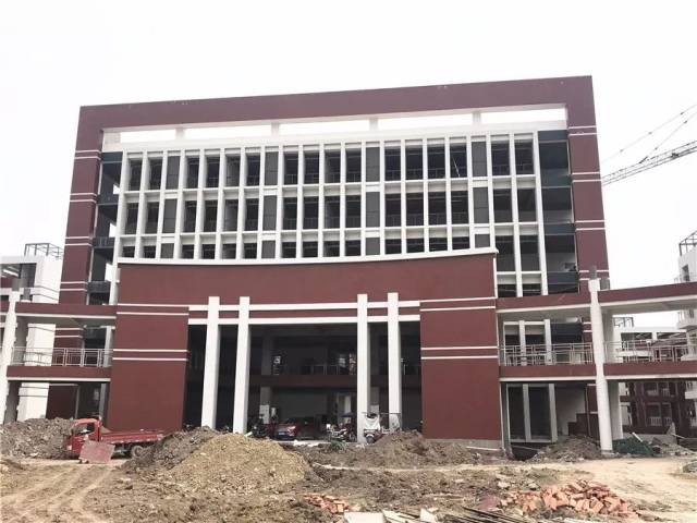 霸气初现!探访威远凤翔中学建设第一现场