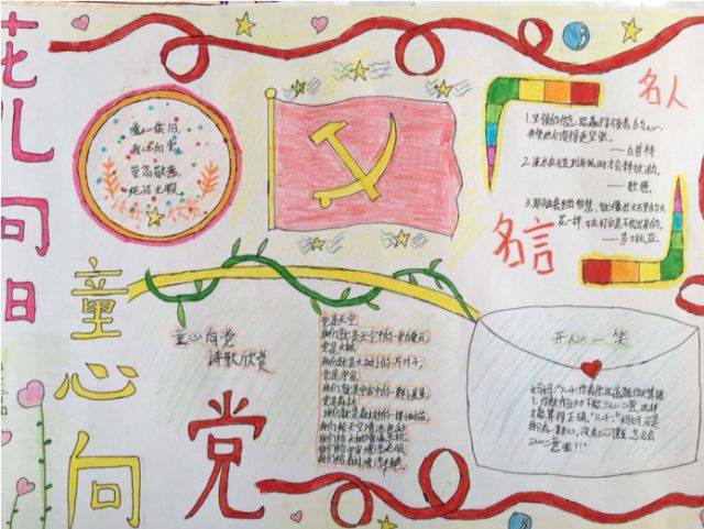 七一建党节快到了!这份史上最全手抄报模板,你一定用得上