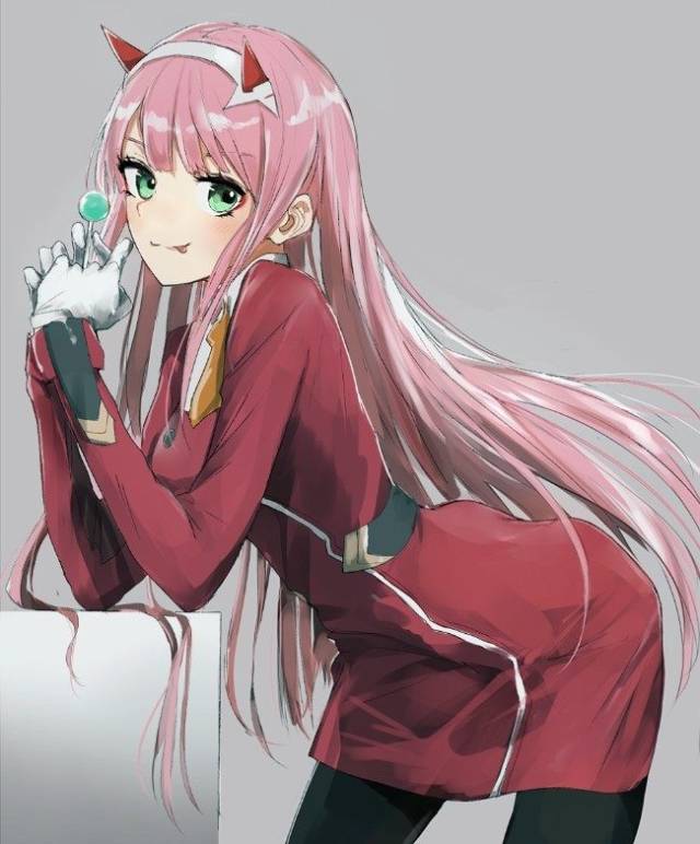 darling in the franxx女主02美图,真是诱惑感十足