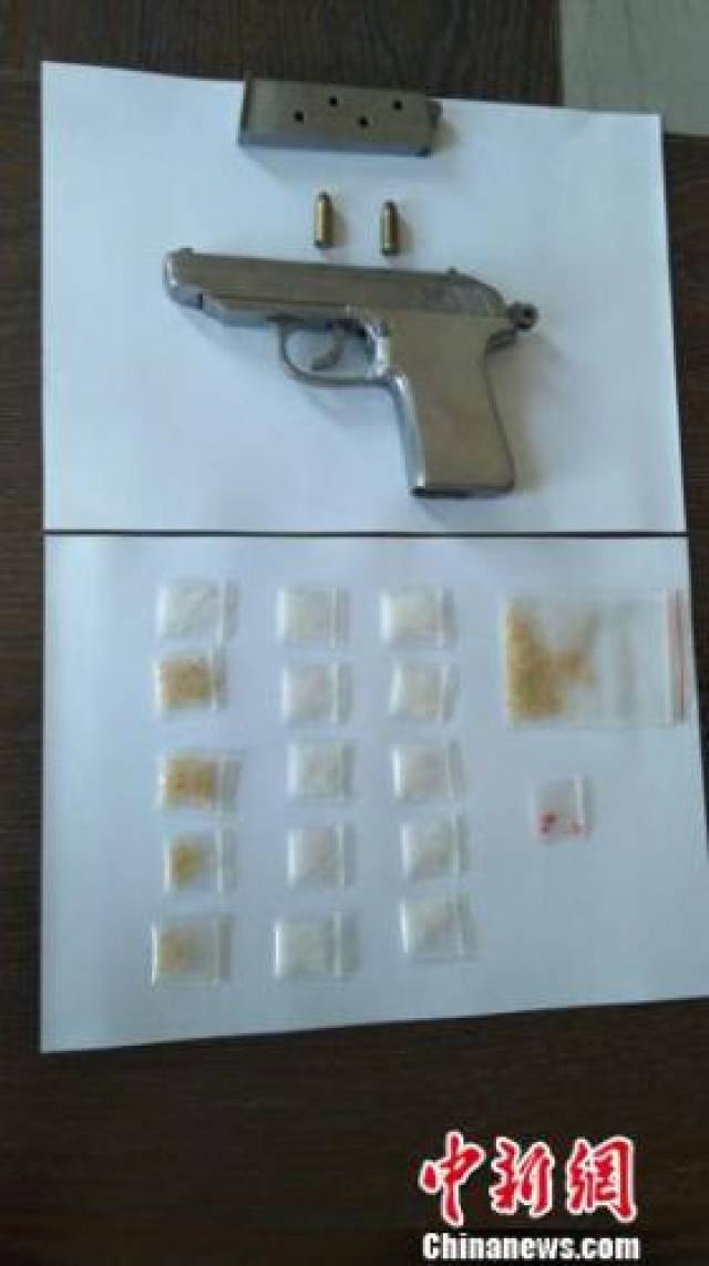 长春警方辗转四省七市打掉一网络贩枪团伙