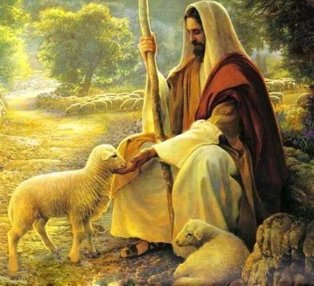 "牧羊人朝拜"是基督宗教绘画的经典题材之一:耶稣诞生当晚,伯利恒