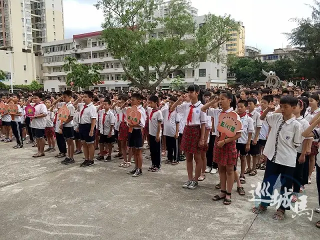 期间,该区分别组织湛江市二中,四中,十二中,二十三中,职业高中等十三