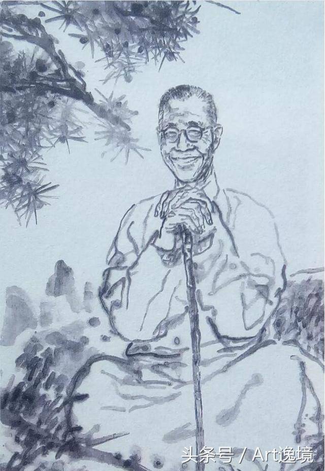 著名画家——吴山明的水墨人物画欣赏