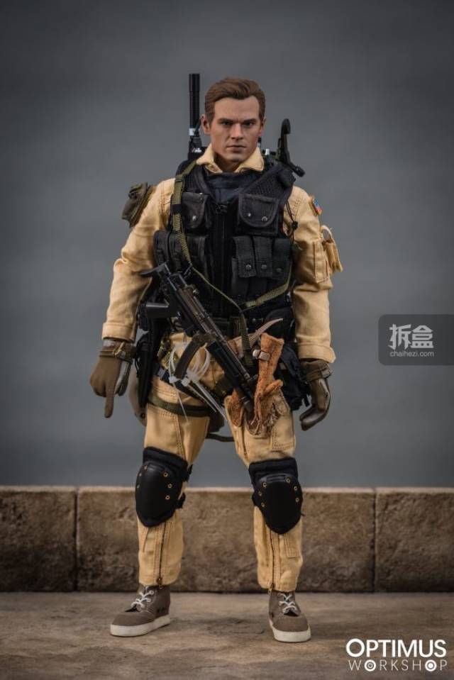 历史系列 海豹5队 – vbss小队 指挥官(红盔)1:6可动兵人