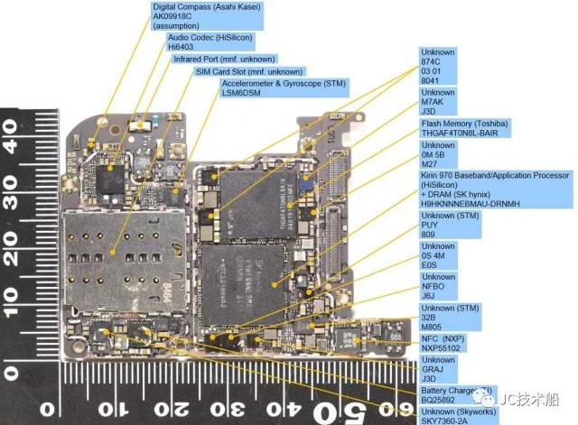 日本人把华为p20 pro给拆了!最后得出了这么个结论.
