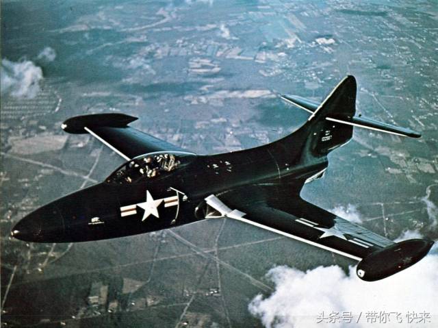 格鲁曼f9f"黑豹"是格鲁曼公司这家致力于美国海军生产舰载战斗机的