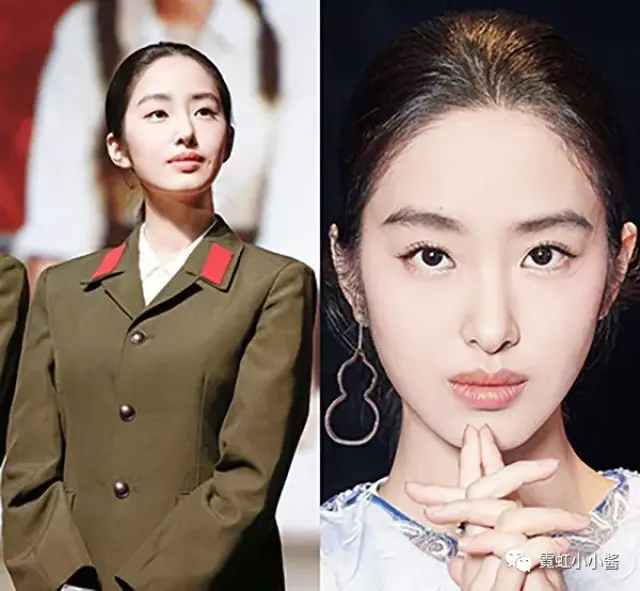 中,杨采钰出演镜头的汇总视频 再来看一张她大学时代的照片