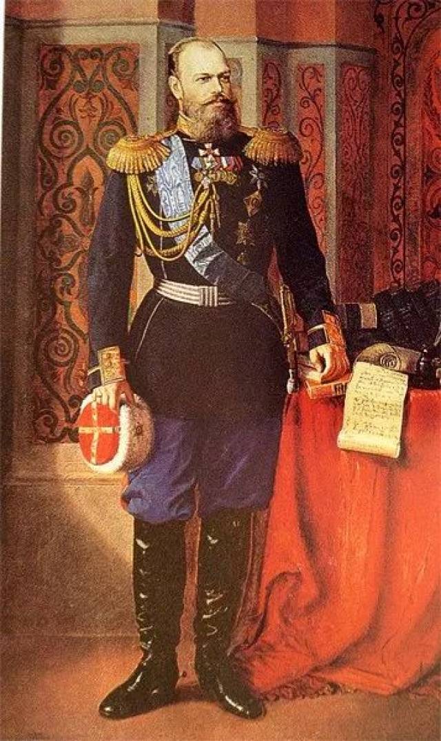 《亚历山大三世画像》 1880—1890年