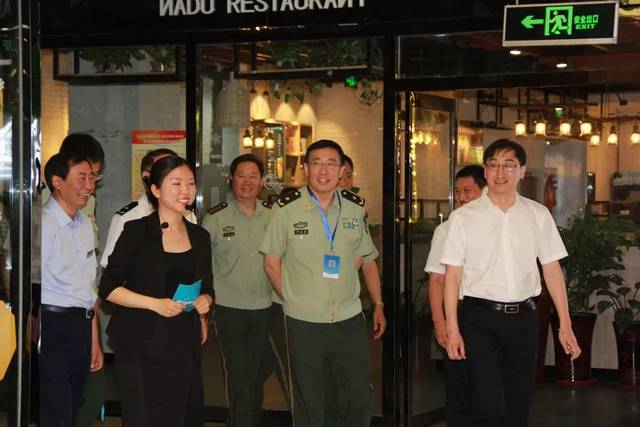 国家应急管理部消防局罗永强副局长率队观摩衡百集团