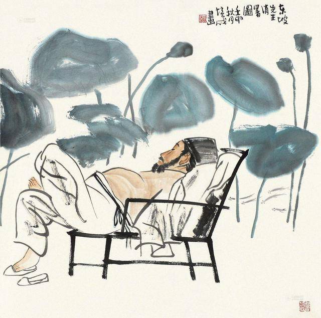 炎热夏日,看诗仙李白如何度过,潇洒风流令人神往