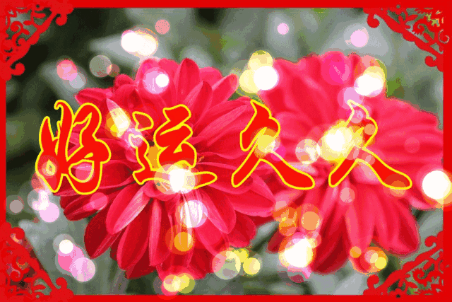 一张很长很长很长的动态图,看到的人幸福安康长长长久