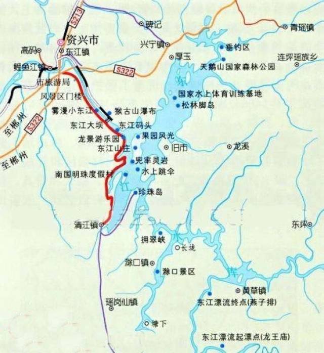 东江湖三天两夜经典休闲详细自驾攻略经典线路推荐