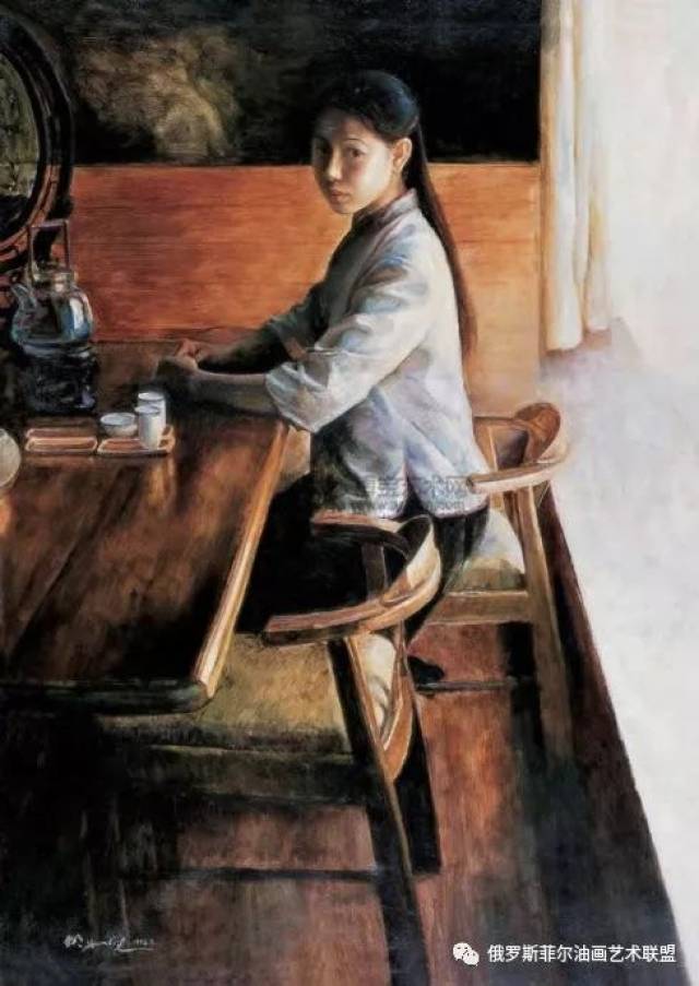北京职业画家刘亚明人物油画作品欣赏