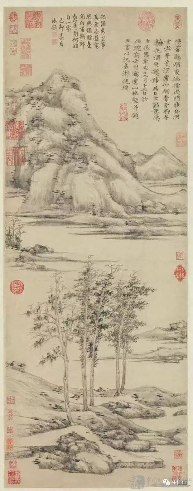 "元四家"山水画的隐逸风格