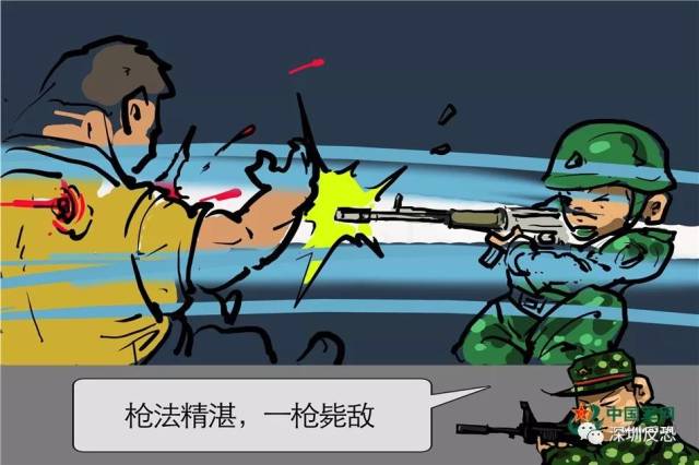 精锐!一组漫画告诉你武警反恐防暴的日常