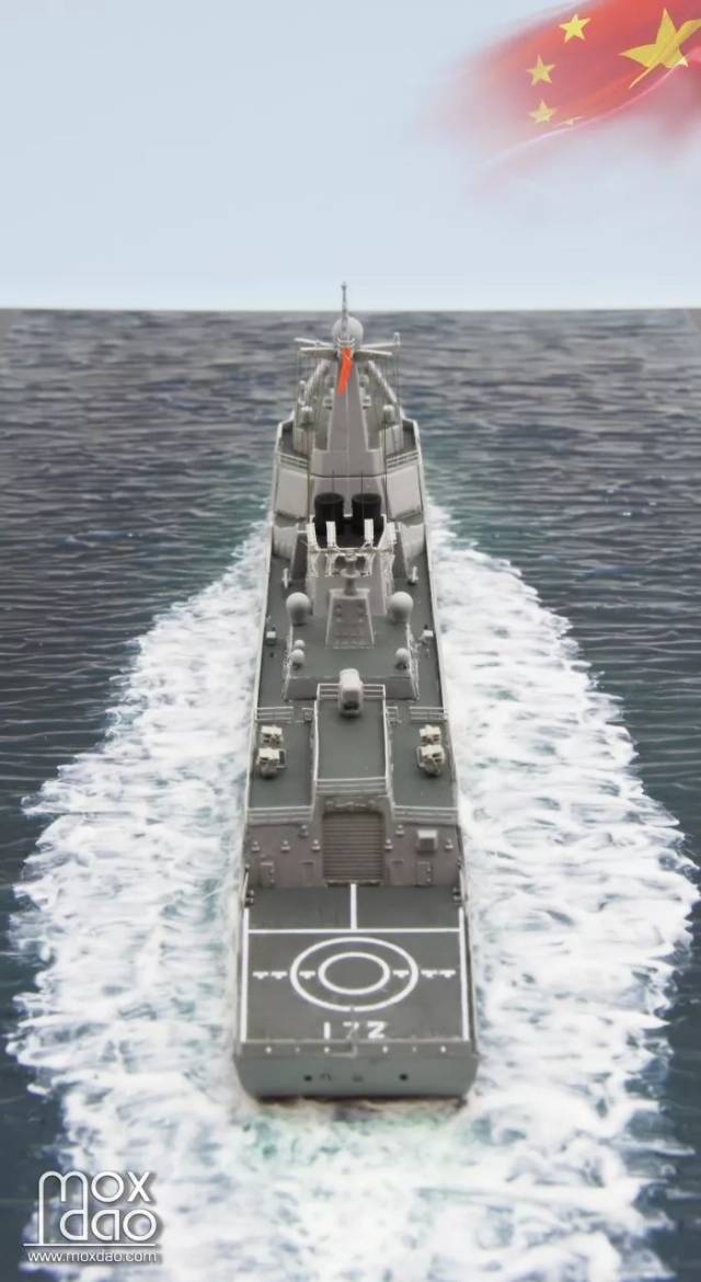 1/700 052d导弹驱逐舰 昆明舰 | 模型作品