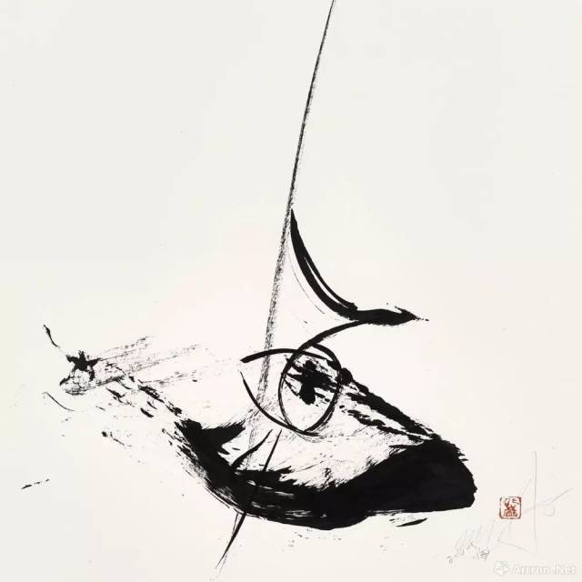 针管“射墨”也是书法?这位“书法大师”的表演在网上炸锅了!