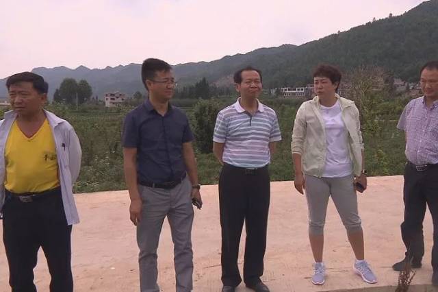 纳雍新闻~县委书记彭华昌在基层调研时强调:千方百计狠抓薄改工程建设