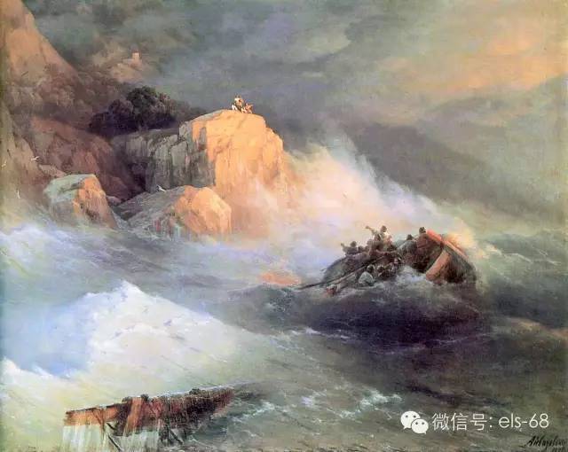 【艺术】俄罗斯海景画家艾瓦佐夫斯基油画作品