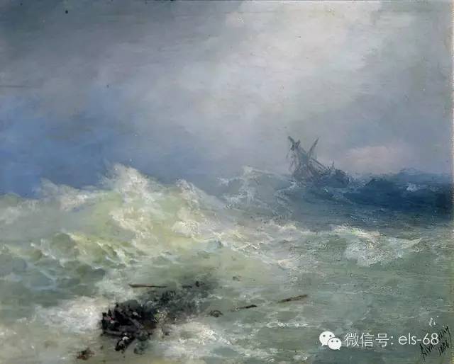 【艺术】俄罗斯海景画家艾瓦佐夫斯基油画作品