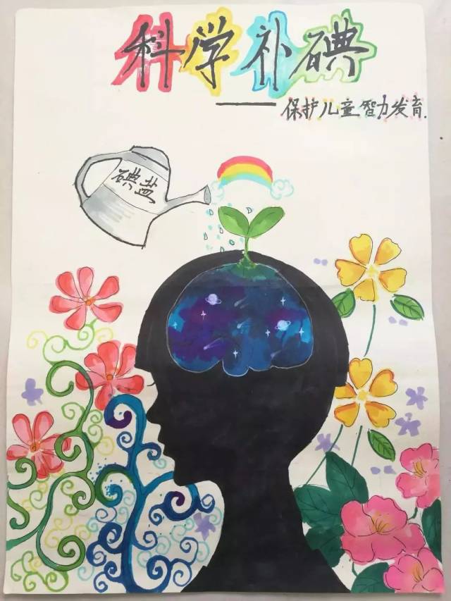 郑州市中,小学生作品喜获国家2018年"防治碘缺乏病日宣传画征集大赛"