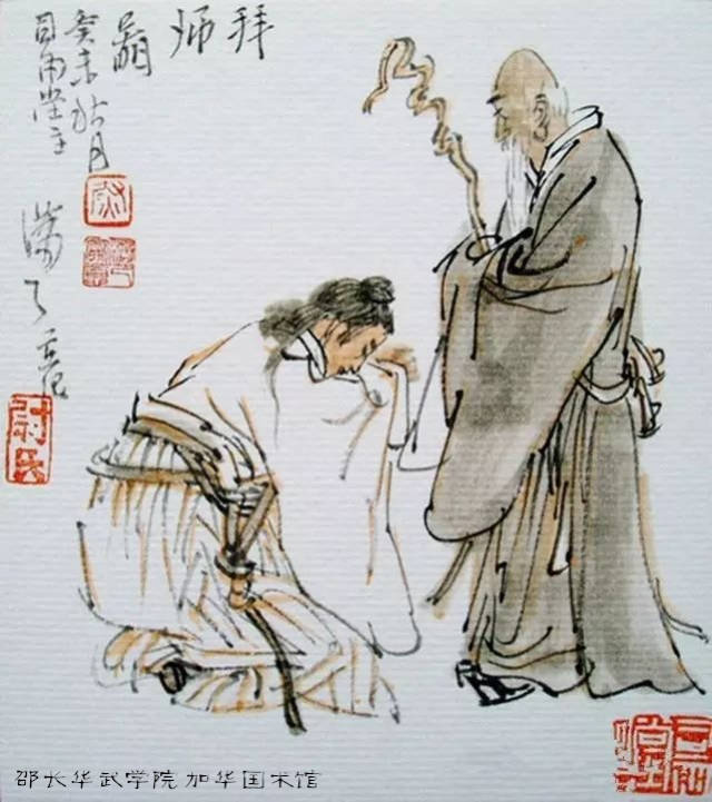 "尊师重道"是中国几千年文化的积淀,也是中华文化得以发扬光大的重要