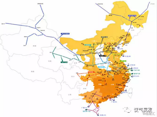 从中美日三国之间的差异,看中国天然气产业布局的重点和方向