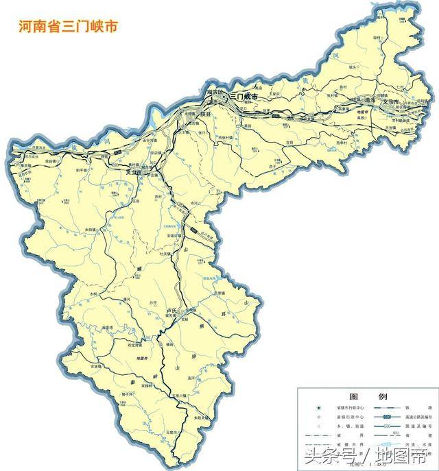 河南义马市,全国第二小县级市,为何差点被渑池县四面包围?图片