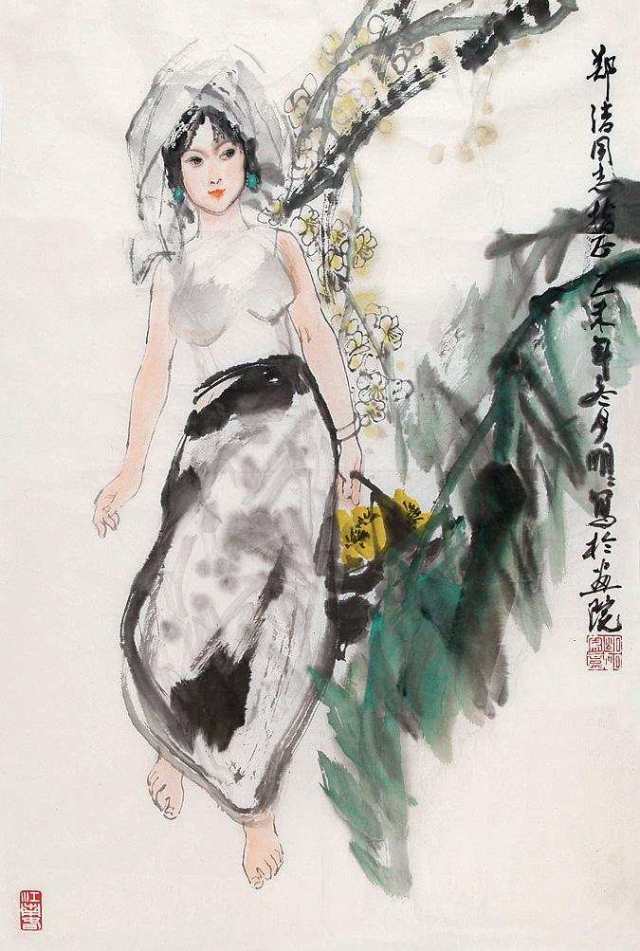 王明明人物画作品欣赏