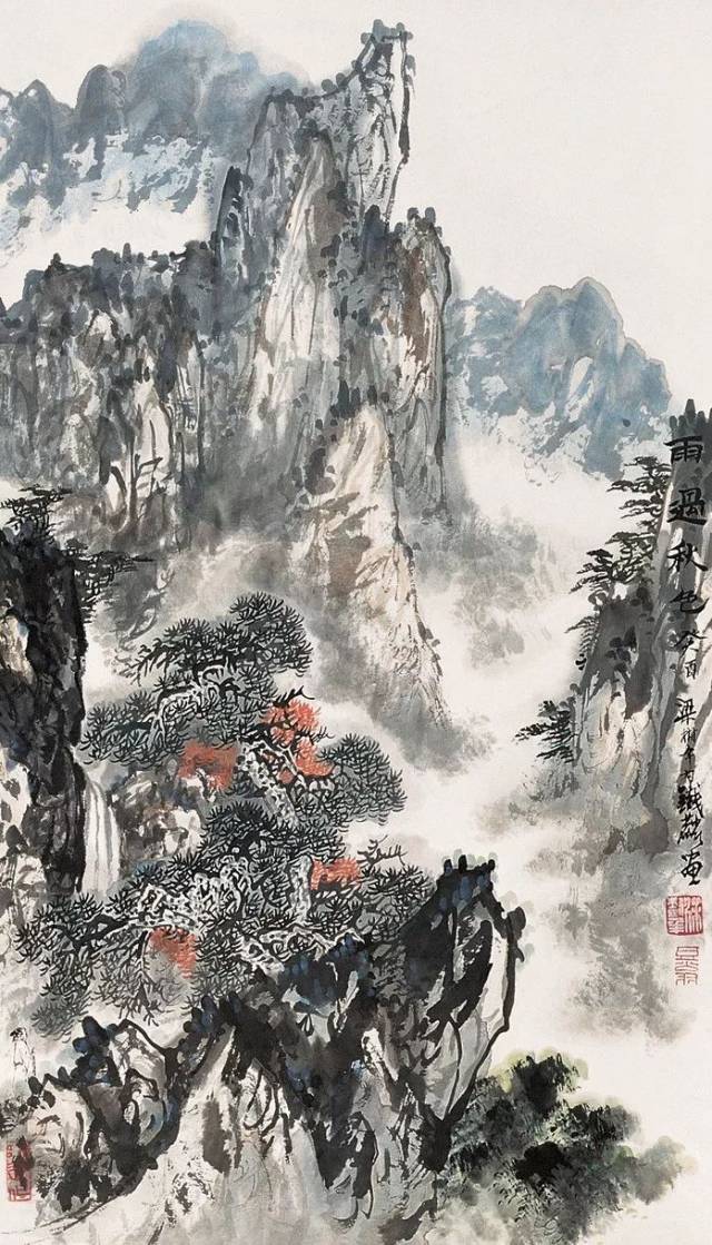 浑朴苍健|梁树年:好山好水今无数(95幅)