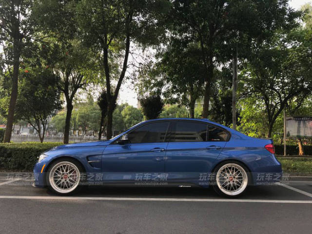 玩车离不开老婆的支持,宝马320i一年改装总结,bbs lm上车