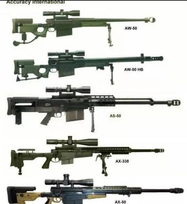 2018全球十大现役狙击步枪最新排名!